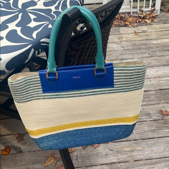 Furla shopper beach Tote Bag - Picture 4 of 16